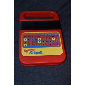 Kahootz Speak & Spell Electronic Learning Toy TESTED WORKING